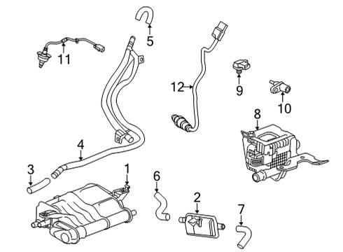 2022 Honda CR-V Hybrid Powertrain Control Diagram 9