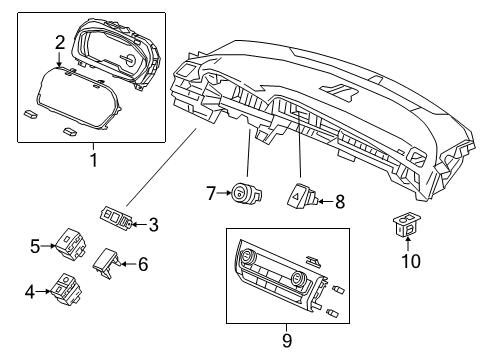 2022 Honda Insight Ignition Lock Diagram