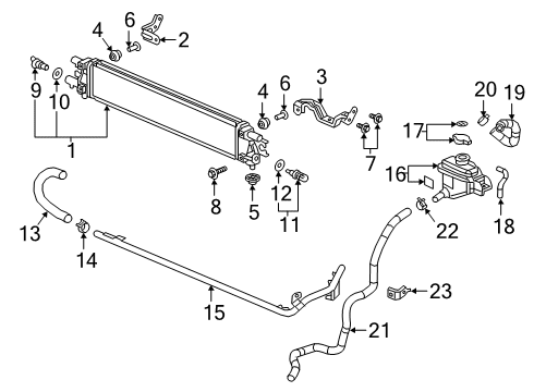 2021 Honda Insight ELECTRONIC CONTRO Diagram for 37820-6L2-305