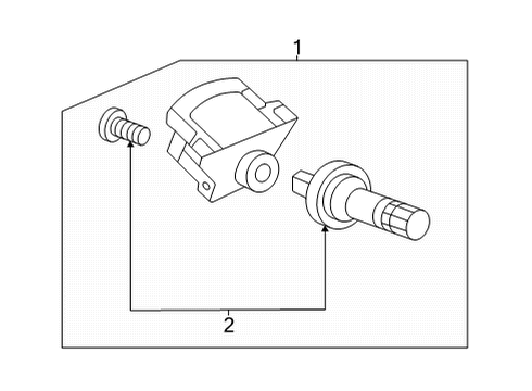 2024 Honda Odyssey Tire Pressure Monitoring Diagram