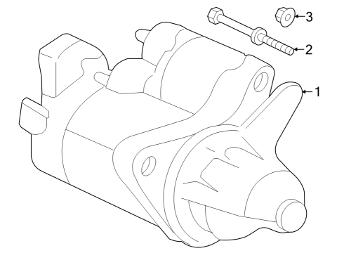 2023 Honda CR-V Hybrid Starter Diagram