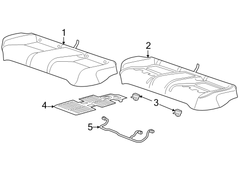 2024 Honda Accord HEATER COMP L, RR Diagram for 82534-30B-A51