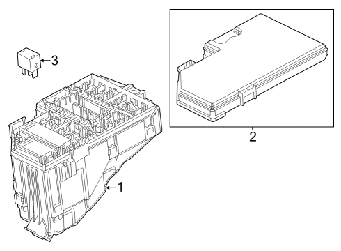 2023 Honda HR-V Fuse & Relay Diagram