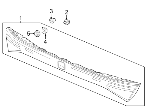 2023 Honda Accord LIGHT, RR- PANEL Diagram for 33700-30A-A11