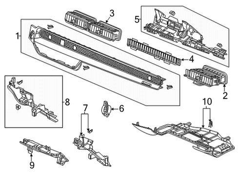 2023 Honda Civic Cluster & Switches, Instrument Panel Diagram 7