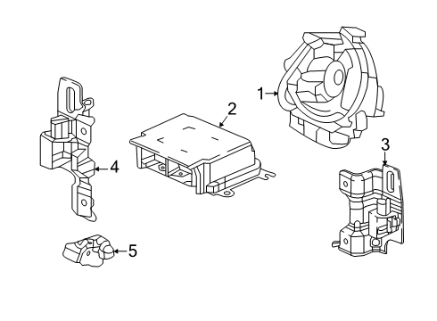 2020 Honda Civic SET Diagram for 78870-TBA-A72