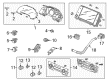 Diagram for 2022 Honda CR-V Headlight - 33150-TLA-305