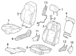 Diagram for 2024 Honda Pilot Seat Cushion - 81127-T90-A01