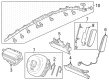 Diagram for 2023 Honda Accord Hybrid Clock Spring - 77900-3A0-D21