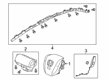 Diagram for 2022 Honda Insight Air Bag - 78055-TGG-A02