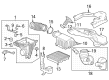 Diagram for 2023 Honda Accord Air Duct - 17250-6NA-A01