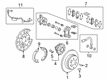 Diagram for Honda Passport ABS Control Module - 57111-TGT-A81