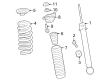 Diagram for 2023 Honda Pilot Coil Springs - 52441-T91-A01