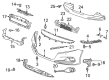 Diagram for 2022 Honda Accord Bumper - 71105-TVA-F00ZZ