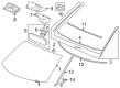 Diagram for 2024 Honda CR-V Car Mirror - 76400-3A0-A01