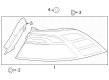 Diagram for Honda Accord Hybrid Back Up Light - 33500-30A-A01