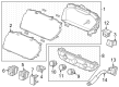 Diagram for 2023 Honda CR-V Headlight - 33150-3A0-A22