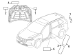 Diagram for 2023 Honda CR-V Emblem - 1K860-69F-A00