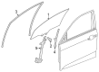 Diagram for 2023 Honda HR-V Window Regulator - 72250-3W0-A01