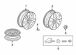 Diagram for Honda Passport Rims - 42700-TGS-A21