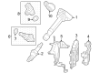 Diagram for 2023 Honda Pilot Crankshaft Position Sensor - 37500-6S9-A01