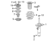 Diagram for 2023 Honda Civic Coil Springs - 51401-T20-A01