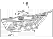 Diagram for 2024 Honda Odyssey Headlight - 33150-THR-A32