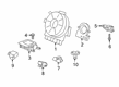 Diagram for 2022 Honda Passport Air Bag Control Module - 77960-TGS-A11