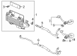 Diagram for 2022 Honda Ridgeline Oil Cooler - 25500-5MK-033