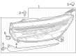 Diagram for 2024 Honda CR-V Headlight - 33150-3A0-A03