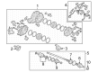 Diagram for 2023 Honda Pilot Axle Shaft - 42310-T90-A01