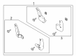 Diagram for 2023 Honda Civic Mud Flaps - 08P00-T20-100