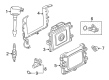 Diagram for 2023 Honda Civic Engine Control Module - 37820-64S-A54