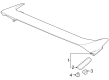 Diagram for 2023 Honda Civic Spoiler - 74900-T60-J01ZA