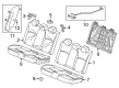 Diagram for 2022 Honda Civic Seat Cushion - 82127-T20-A01