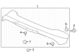 Diagram for 2024 Honda CR-V Spoiler - 74950-3A0-A21ZH