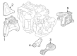 Diagram for 2023 Honda Accord Motor And Transmission Mount - 50820-30A-A12