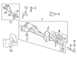 Diagram for 2023 Honda Pilot Steering Gear Box - 53620-T90-A23