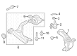 Diagram for 2023 Honda HR-V Control Arm - 51350-3W0-A00