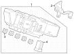 Diagram for 2024 Honda Pilot Fuse Box - 38200-T90-A21