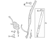 Diagram for 2024 Honda CR-V Lift Support - 74981-3A0-A51