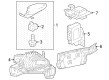 Diagram for 2024 Honda Pilot Antenna - 8A150-T90-A01ZB