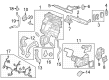 Diagram for 2023 Honda Pilot Heater Core - 79115-TYA-A41