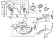 Diagram for 2022 Honda Civic Fuel Pump - 17045-T20-A00