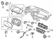 Diagram for 2023 Honda Passport A/C Switch - 79600-TGS-A55ZA