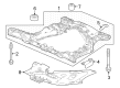 Diagram for 2023 Honda Pilot Front Cross-Member - 50200-T90-A01