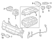 Diagram for 2023 Honda Pilot A/C Switch - 79650-T90-A91ZA