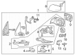 Diagram for 2024 Honda Pilot Mirror Cover - 76214-T90-A21ZF