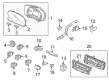 Diagram for 2023 Honda Ridgeline A/C Switch - 79600-T6Z-A94ZA