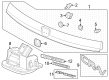 Diagram for 2024 Honda Pilot Parking Assist Distance Sensor - 39680-3T0-J01ZN